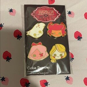 Hazbin Hotel Merch Pins